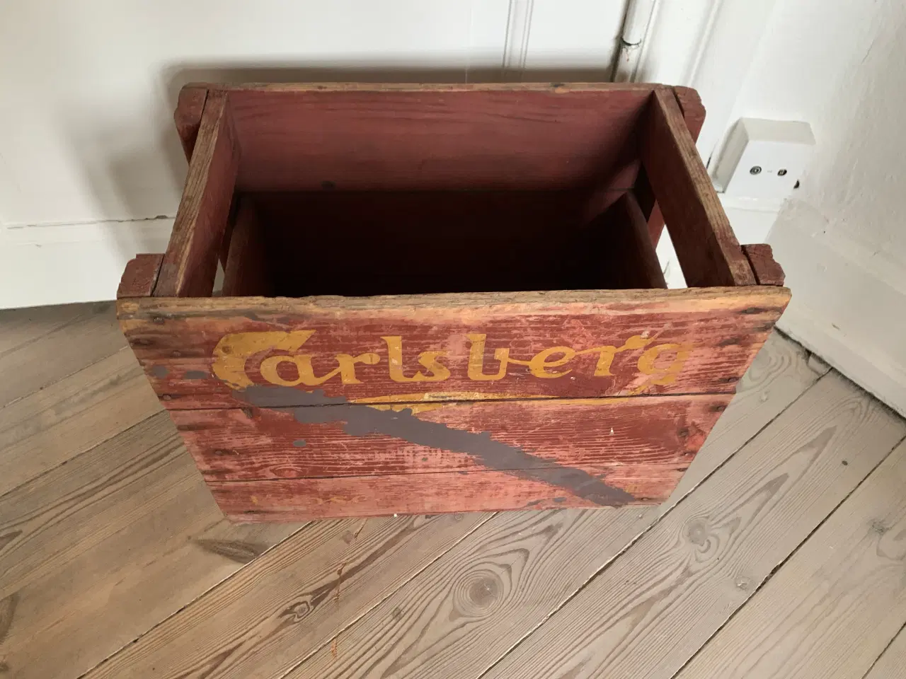 Billede 2 - Øl- eller måske en sodavandskasse fra Carlsberg