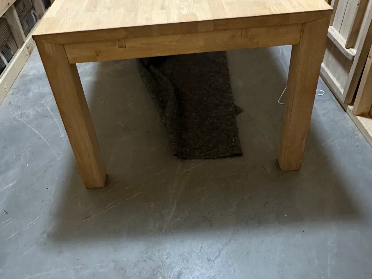 Billede 3 - Spisebord sæbebehandlet egetræ