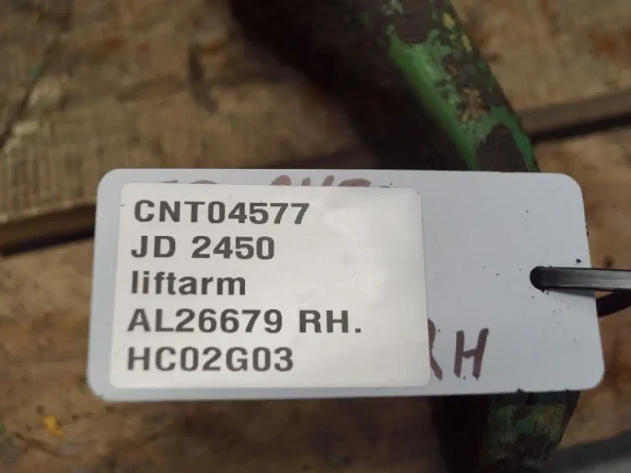 Billede 9 - John Deere 2450 R.H. Liftarm AL26679