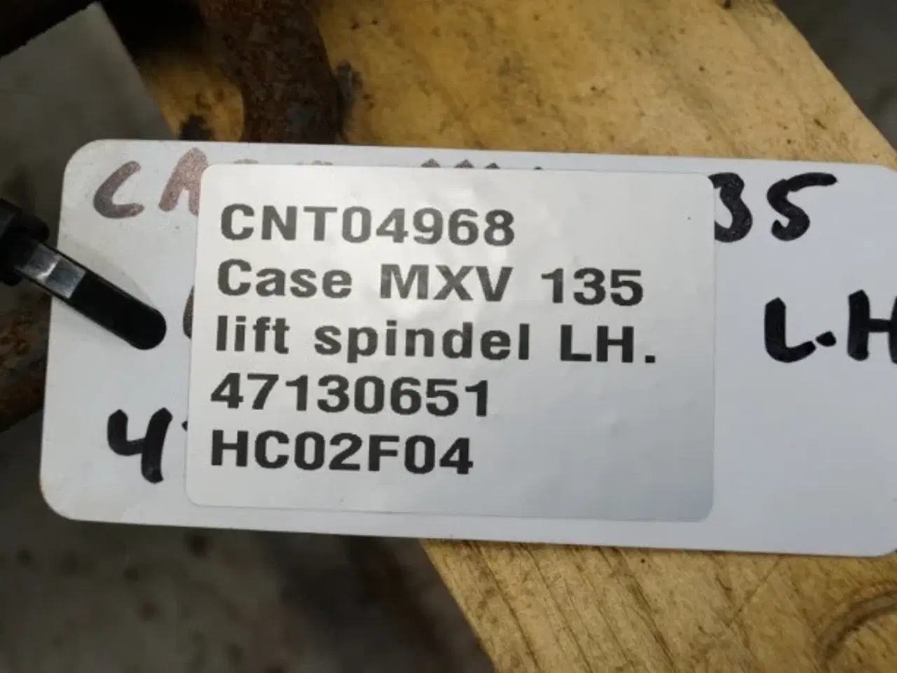 Billede 2 - Case MXU 135 L.H. Liftspindel 47130651