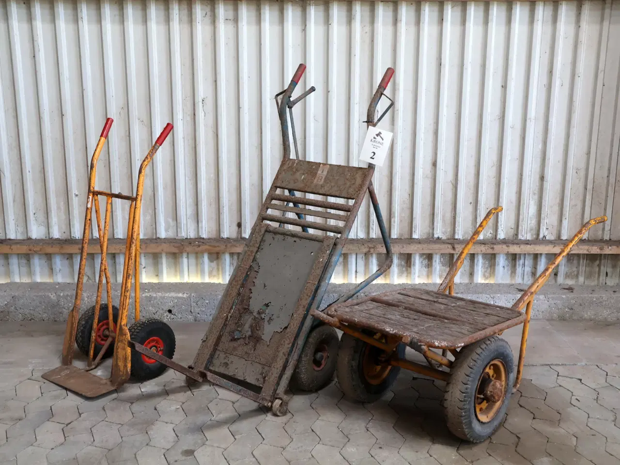 Billede 1 - Gl Transportvogne mm
