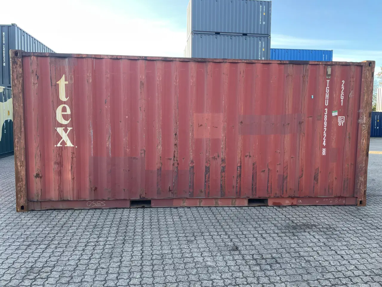 Billede 5 - 20 fods Container- ID: TGHU 389224-8