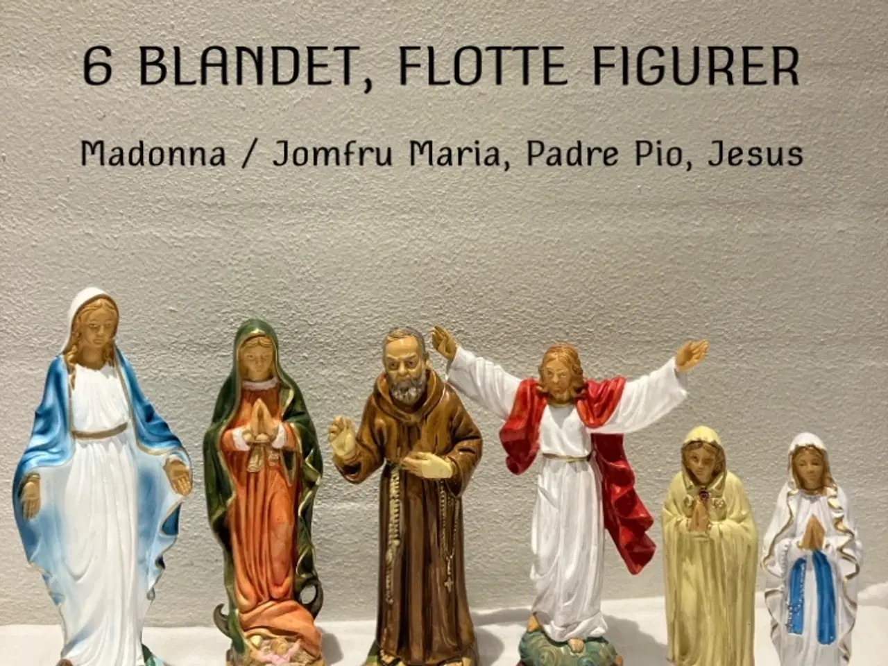 Billede 1 - 6 flotte, blandet figurer