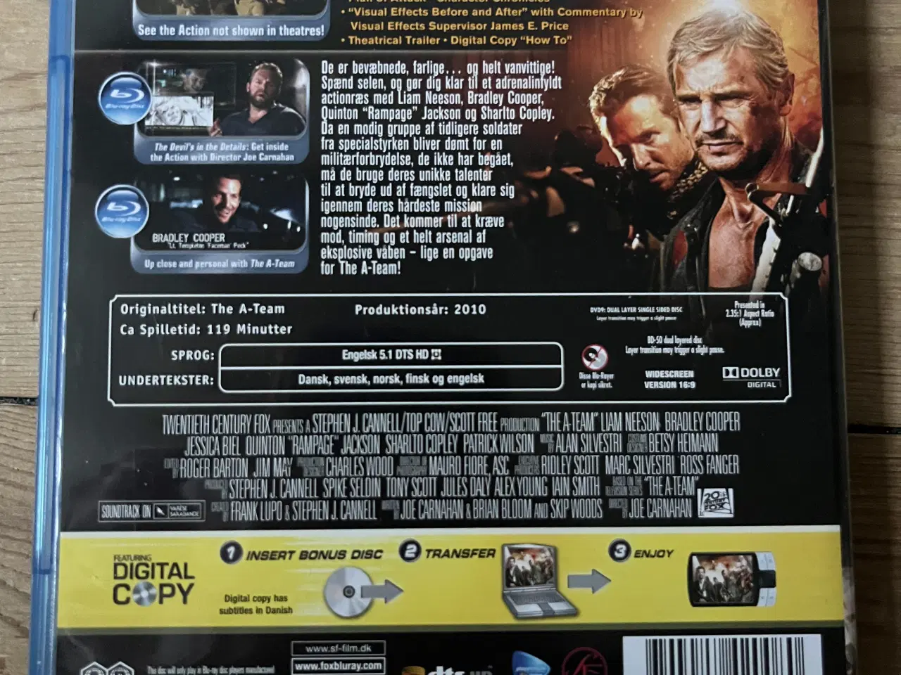 Billede 2 - The A-Team Blu-Ray 