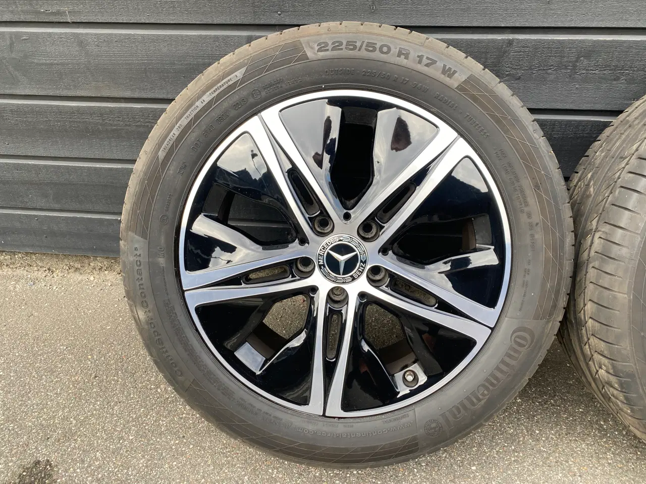 Billede 4 - Originale Mercedes fælge 17” 225/50R17, Tpms,