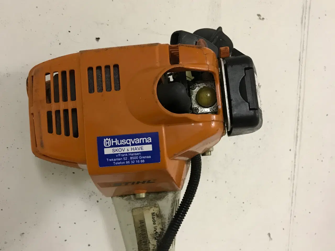 Billede 2 - Stihl HLE 71 K stanghækkeklipper og en fejer