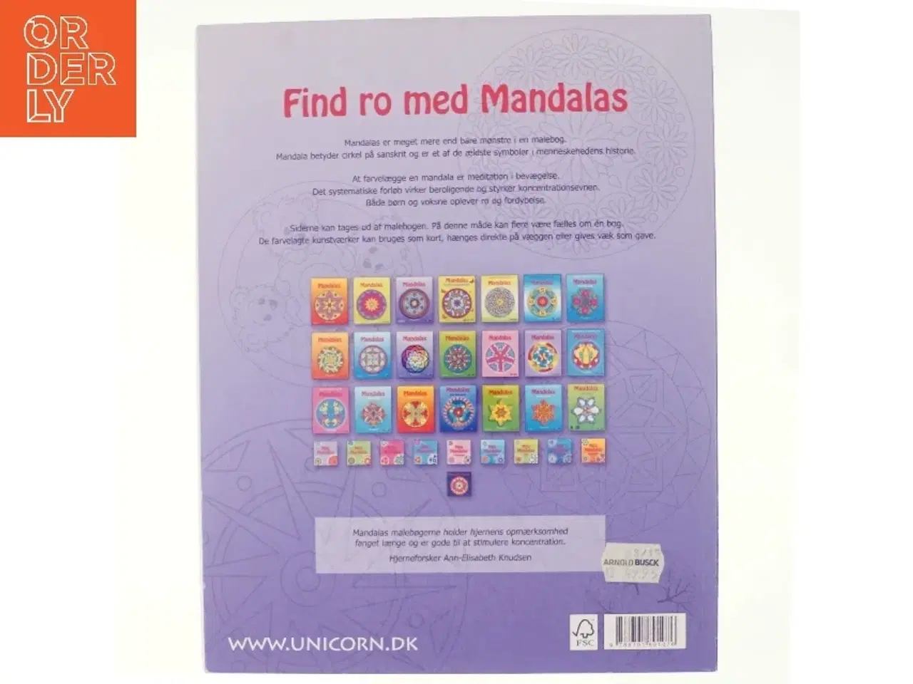 Billede 3 - Mandalas malebog