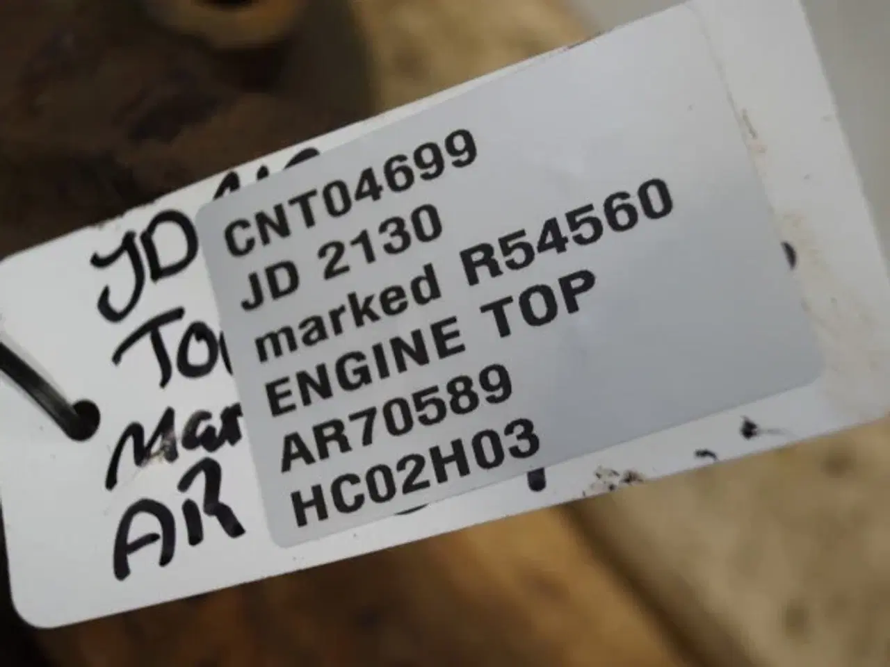 Billede 9 - John Deere 4239 Topstykke RE56307