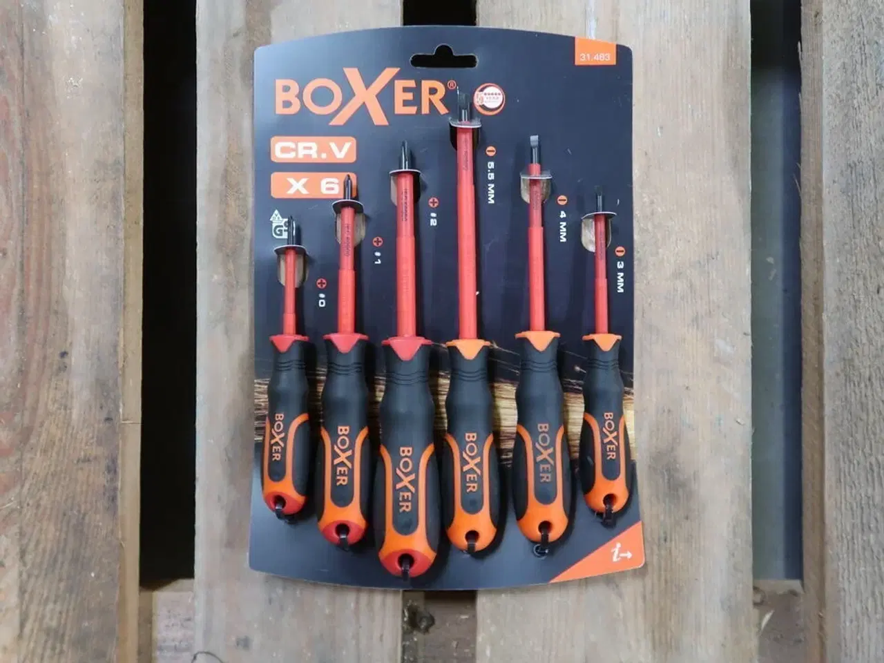 Billede 2 - 5 pk. Boxer Skruetrækkersæt VDE 6 dele