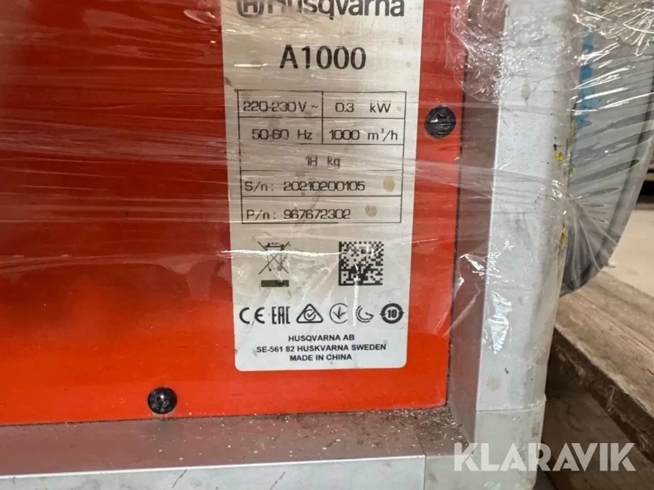Billede 2 - Luftrensere Husqvarna A1000 4 styk
