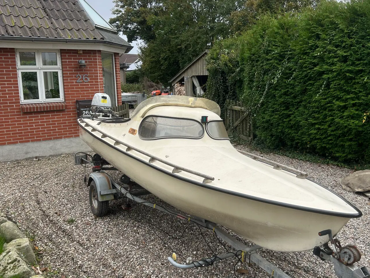 Billede 1 - Mopa jagbåd. 20 hestes motor