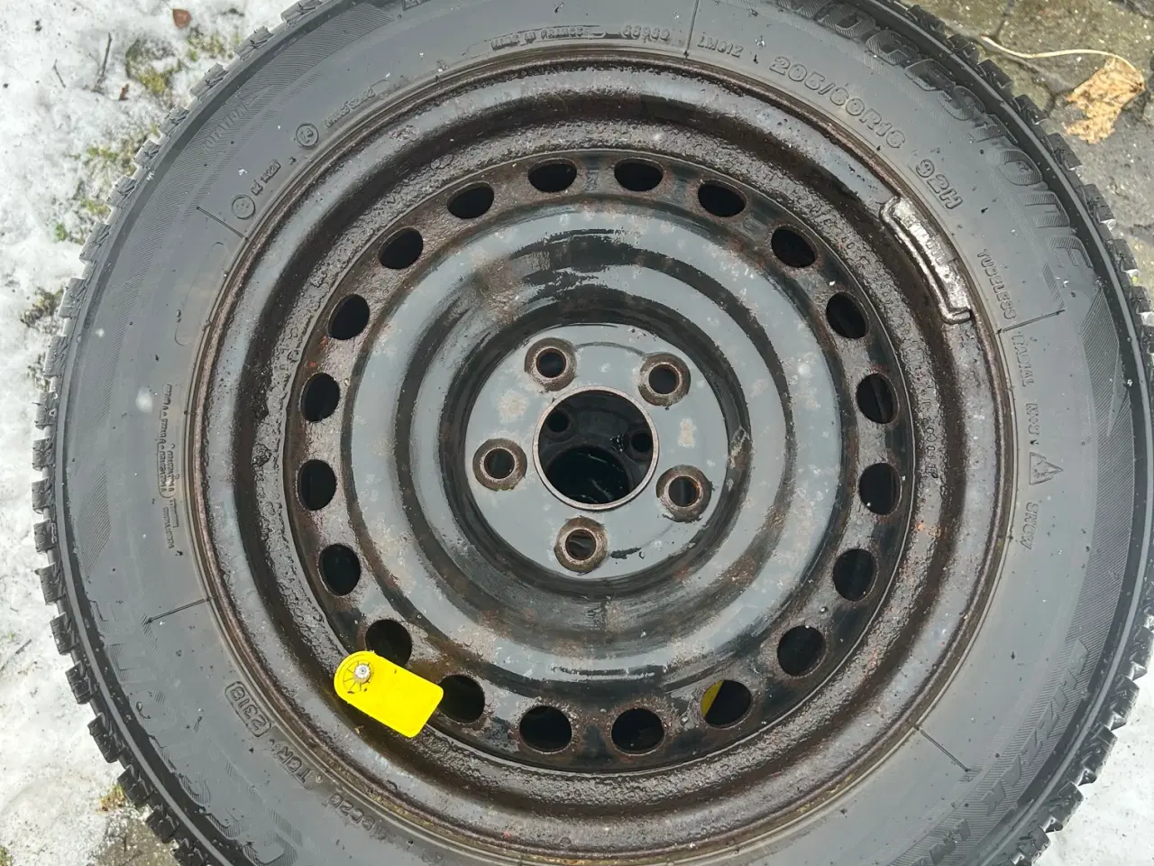 Billede 3 - Vinterdæk på stålfælge - Hyundai Kona