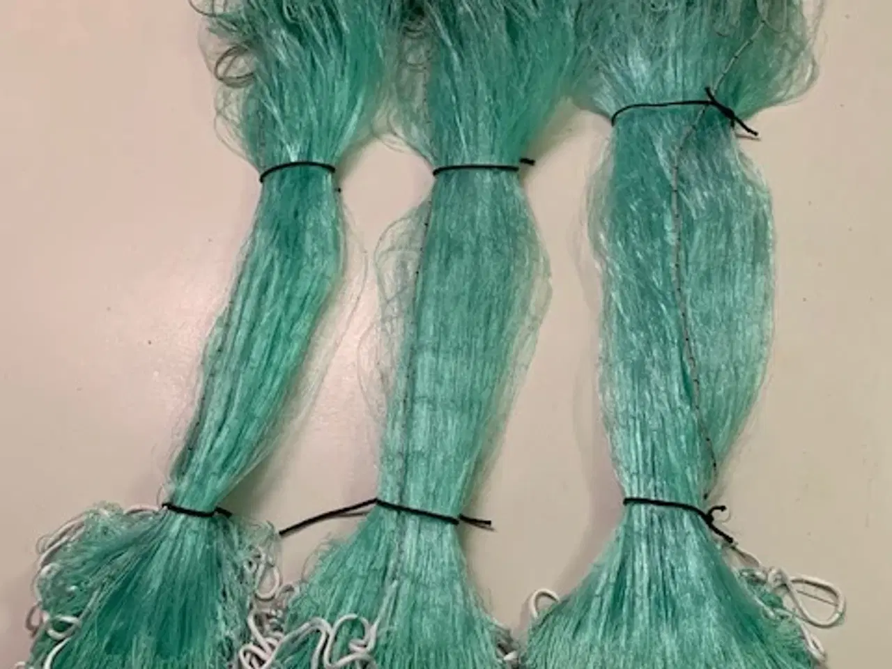 Billede 1 - 100 % Håndsyede garn til alle slags fladfisk.