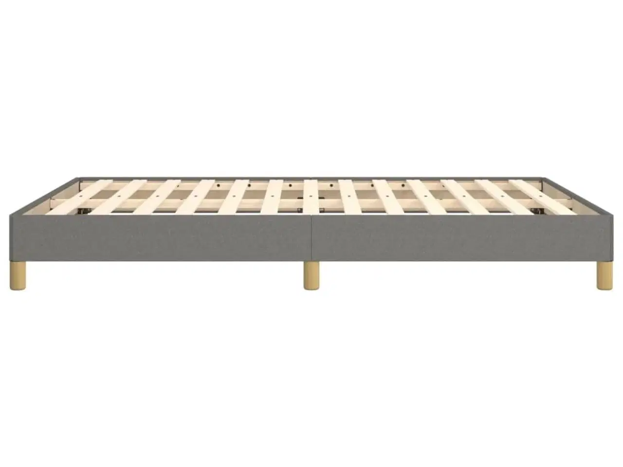 Billede 6 - Sengeramme uden madras 140x200 cm stof mørkegrå