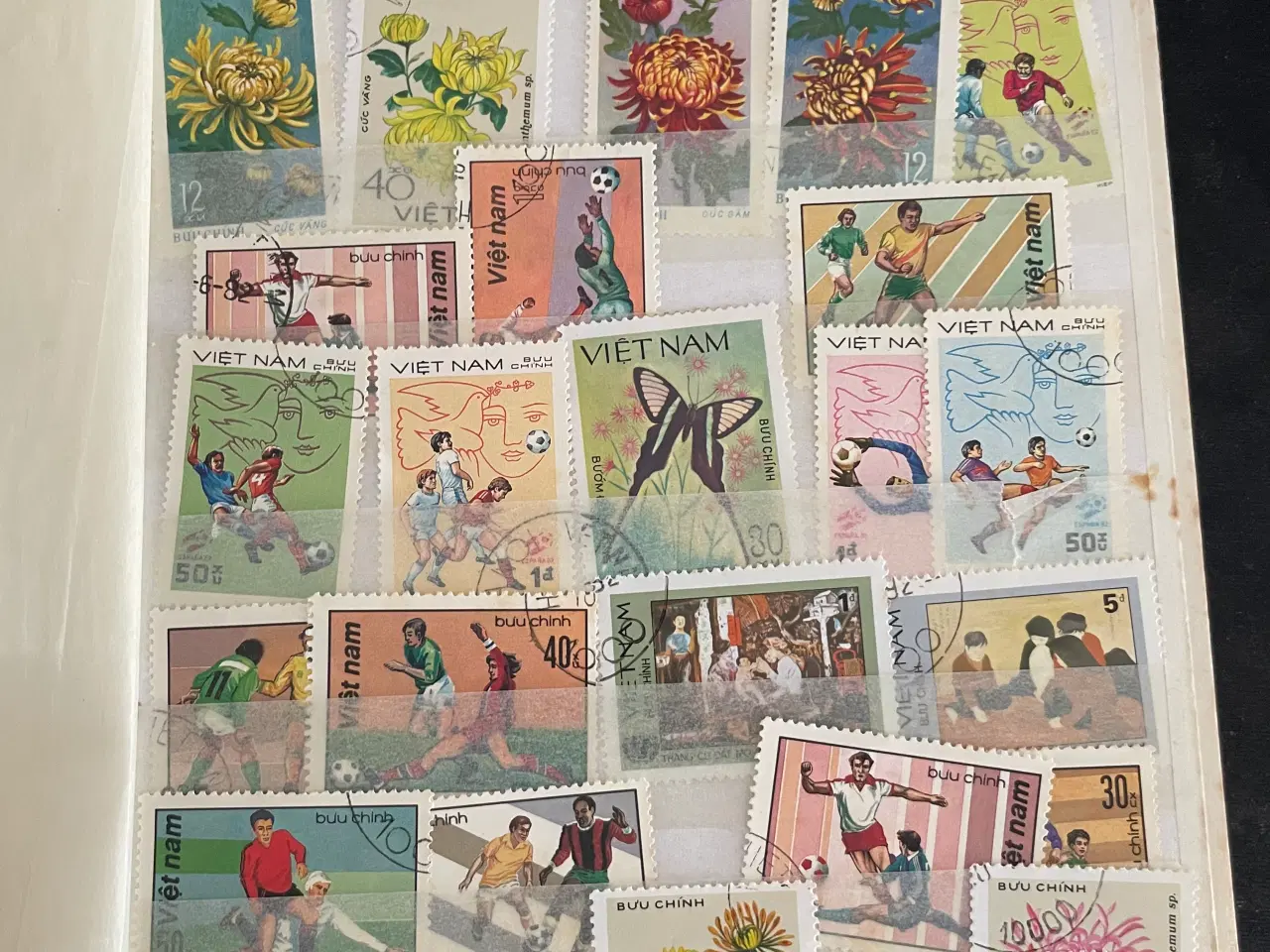 Billede 2 - Frimærke samling (Grøn bog)