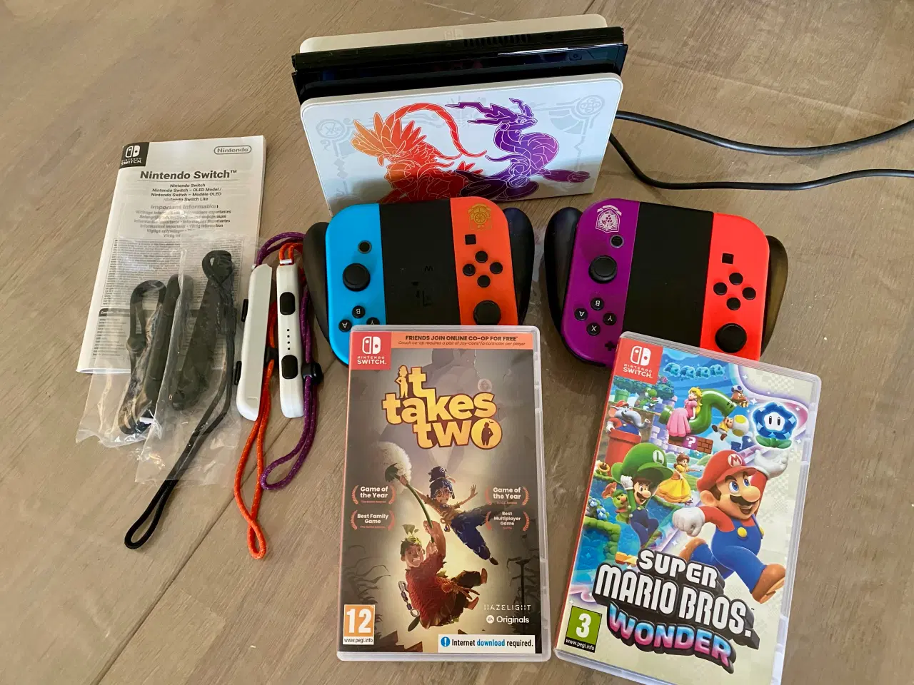 Billede 1 - Nintendo Switch OLED Pokémon Scarlet & Violet
