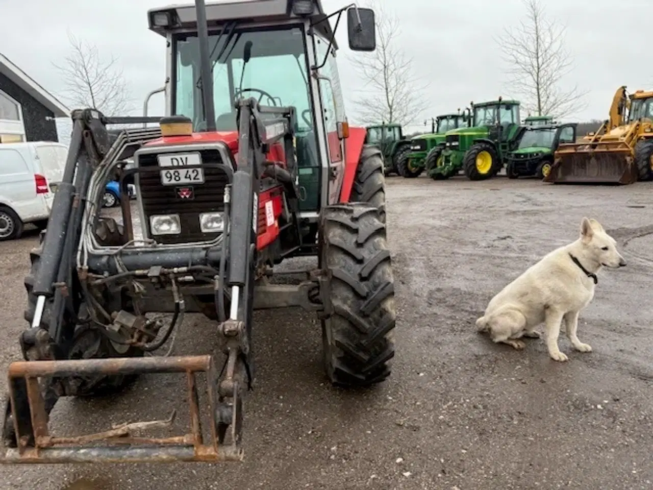 Billede 5 - Massey Ferguson 3065 M TRIMEA FRONLÆSSER, SKOVL OG KLO