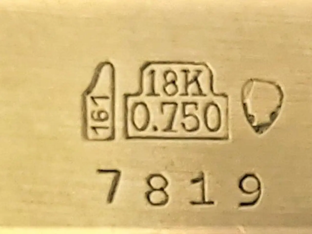 Billede 5 - Schweizisk guldur 18k/750/1950 Stand 9/10
