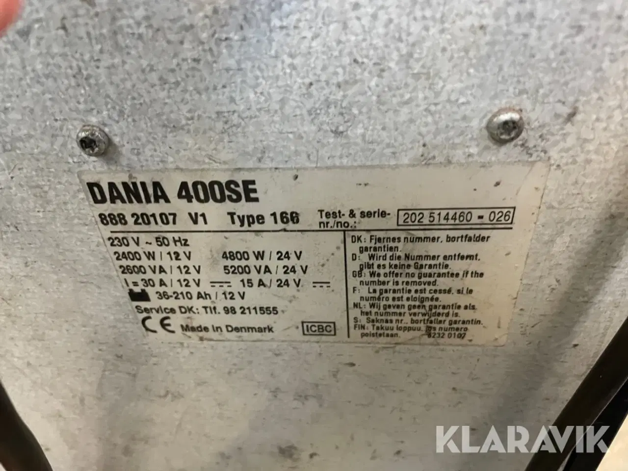 Billede 8 - Ladere - gasbrænder Dania - Ultimate Speed 400SE-ULG12A2