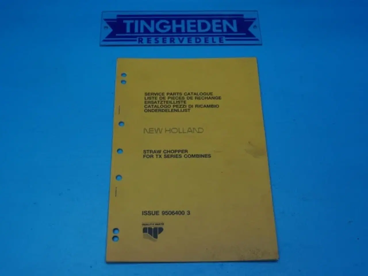Billede 1 - New Holland TX30 - TX36 Snitter Reservedelskatalog 