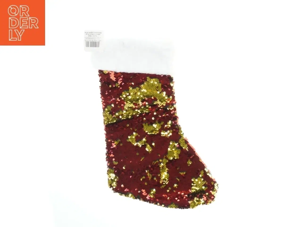 Billede 1 - Julesok med pailletter (str. 42 cm)