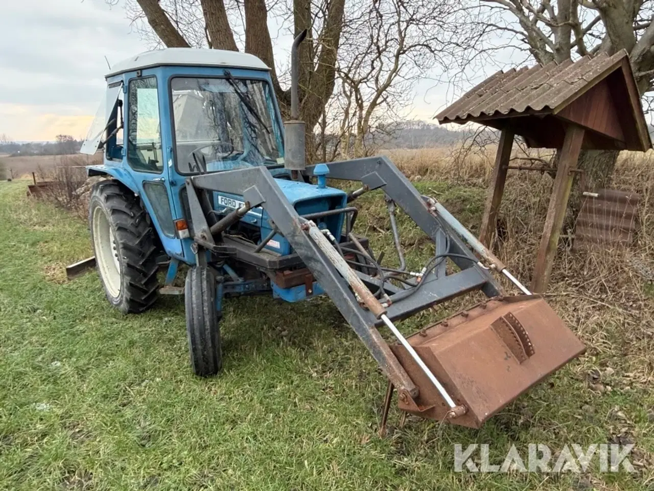 Billede 2 - Veterantraktor Ford 4100 med frontlift