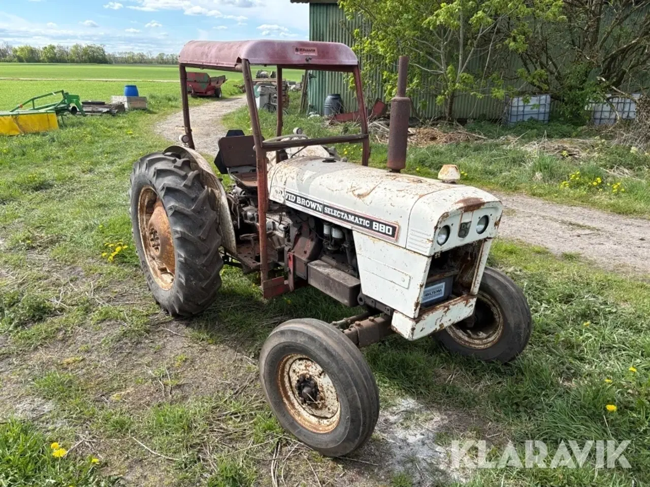 Billede 7 - Veterantraktor David Brown Selectamatic 880