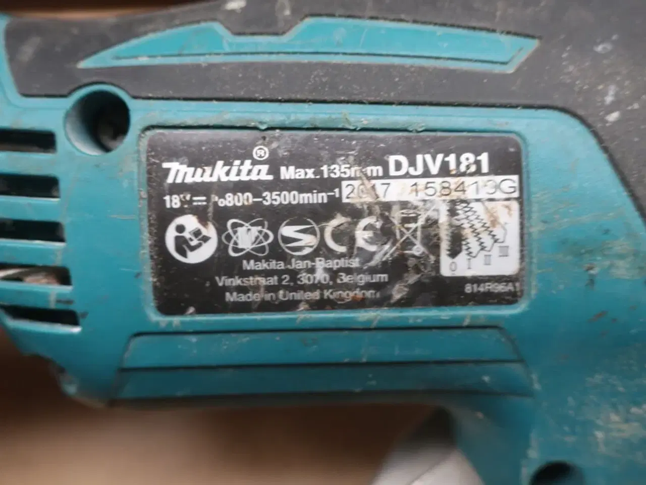 Billede 6 - Stiksav, Bajonetsav, sømpistol mv. MAKITA Model: DFR550, DJR 187, DOG 180, DJV 181, DC18RC