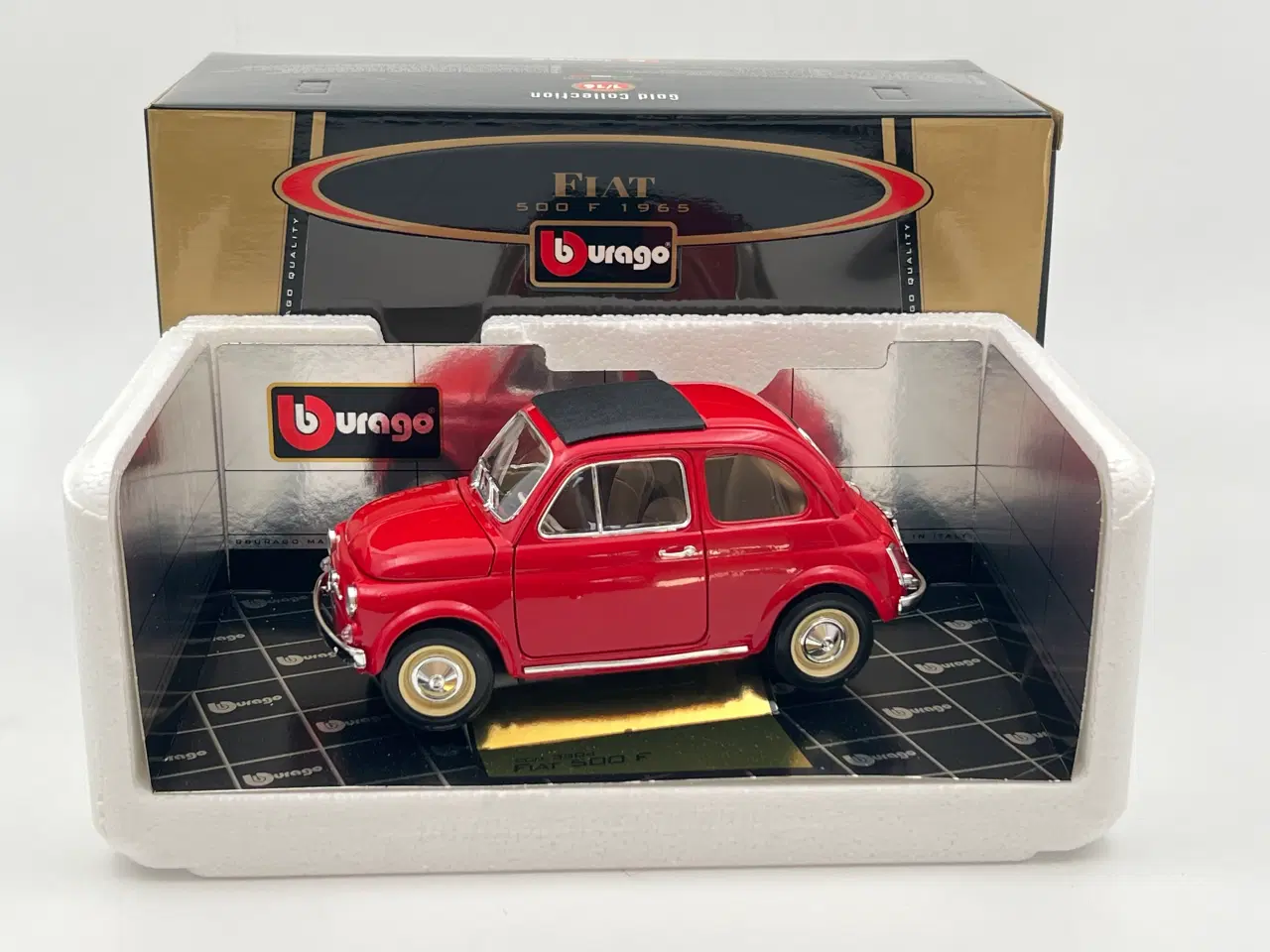 Billede 9 - 1965 Fiat 500 F - Sjælden model - 1:18  