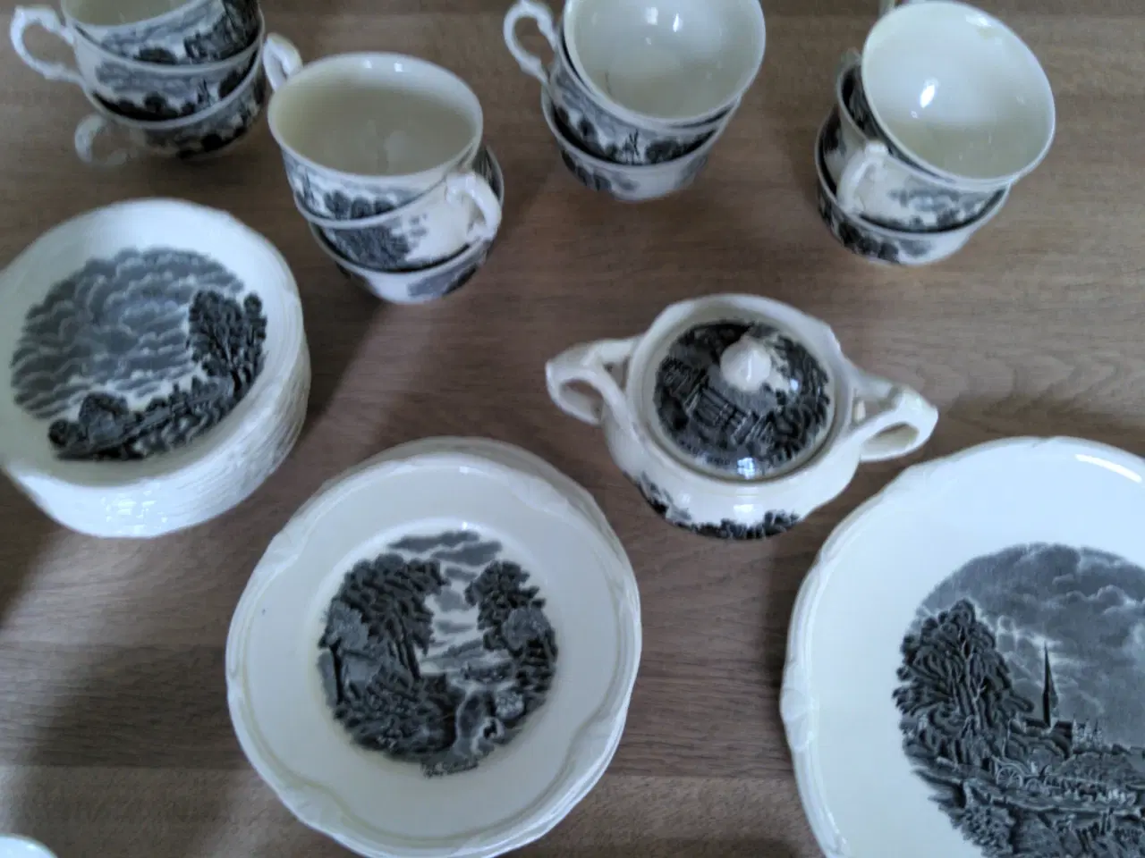 Billede 2 - Utroligt smukt kaffestel fra engelske Grindley.