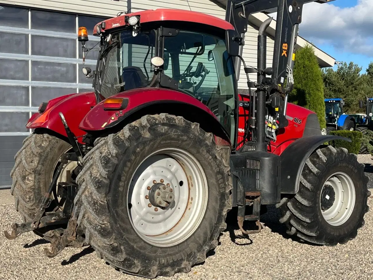 Billede 15 - Case IH PUMA 185 CVX Med frontlæsser og frontlift