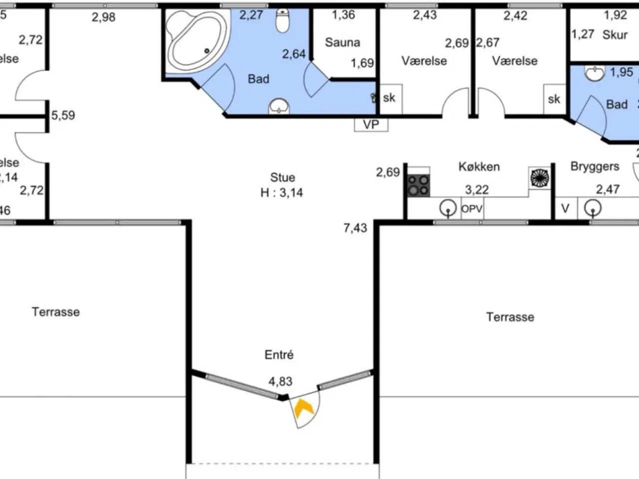 Billede 3 - Stort nordjysk sommerhus udlejes 