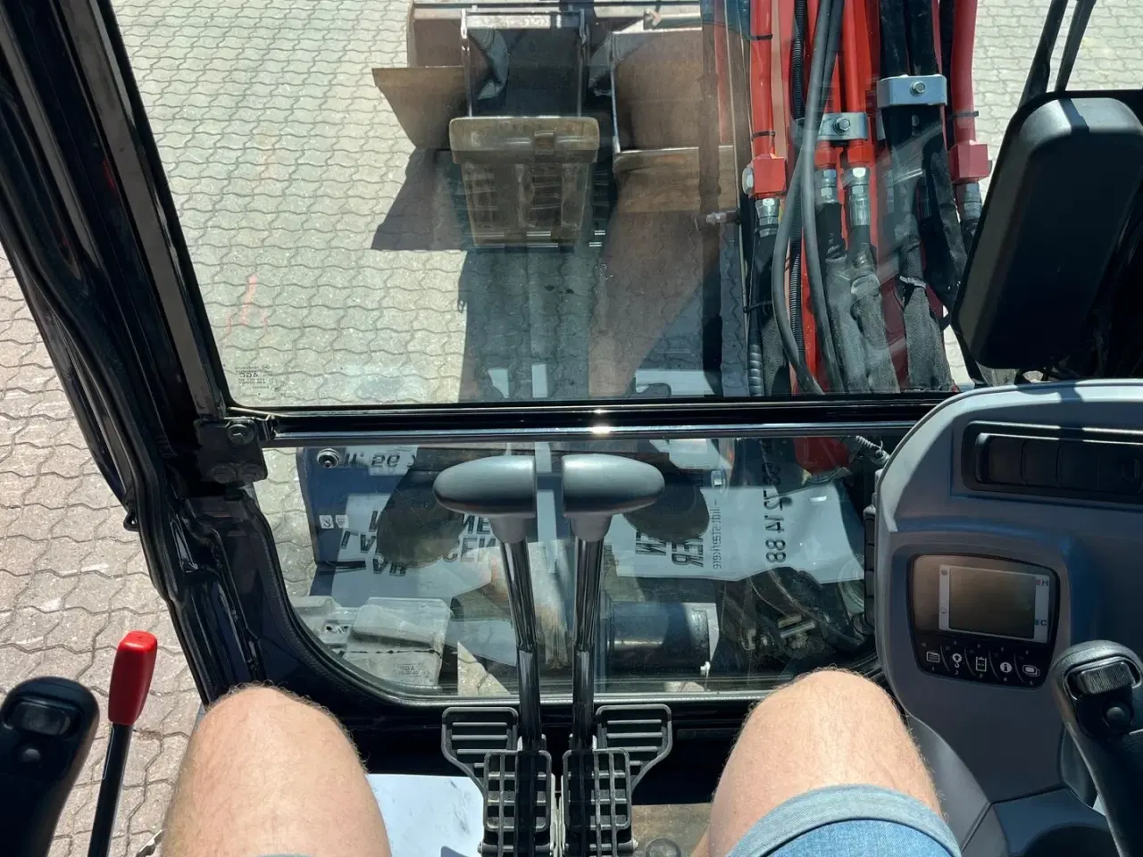 Billede 10 - Kubota KX057-4 hydraulisk Hydrema fæste Kipbar planerskovl og 2 graveskovle
