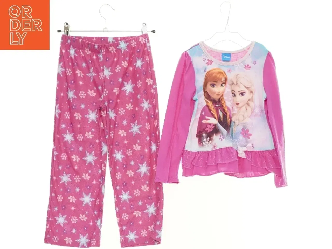 Billede 1 - Nattøj med Anna og Elsa fra Disney (str. 116 cm)