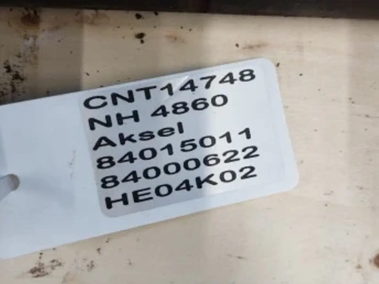 Billede 11 - New Holland 4860 Aksel 84015011
