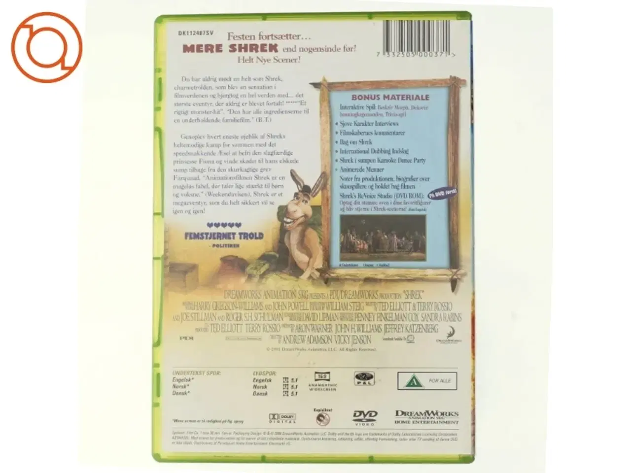 Billede 3 - Shrek [dvd]