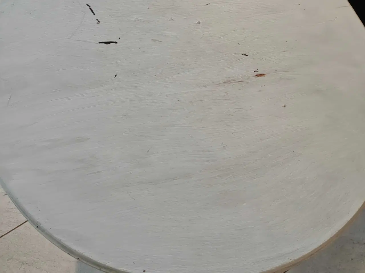 Billede 2 - Hvidt rund bord