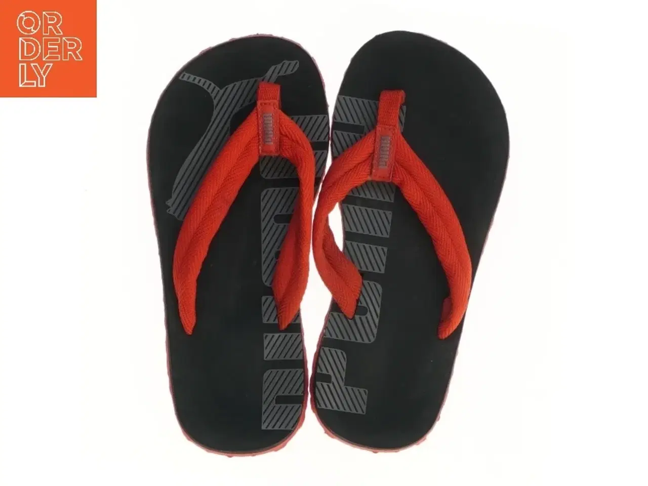 Billede 2 - Røde flip flops fra Puma (str. fod 21 cm)
