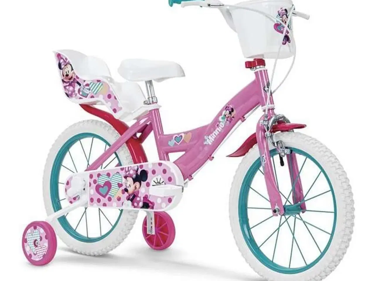 Billede 1 - Børnecykel Minnie Mouse 16" 5-8 år