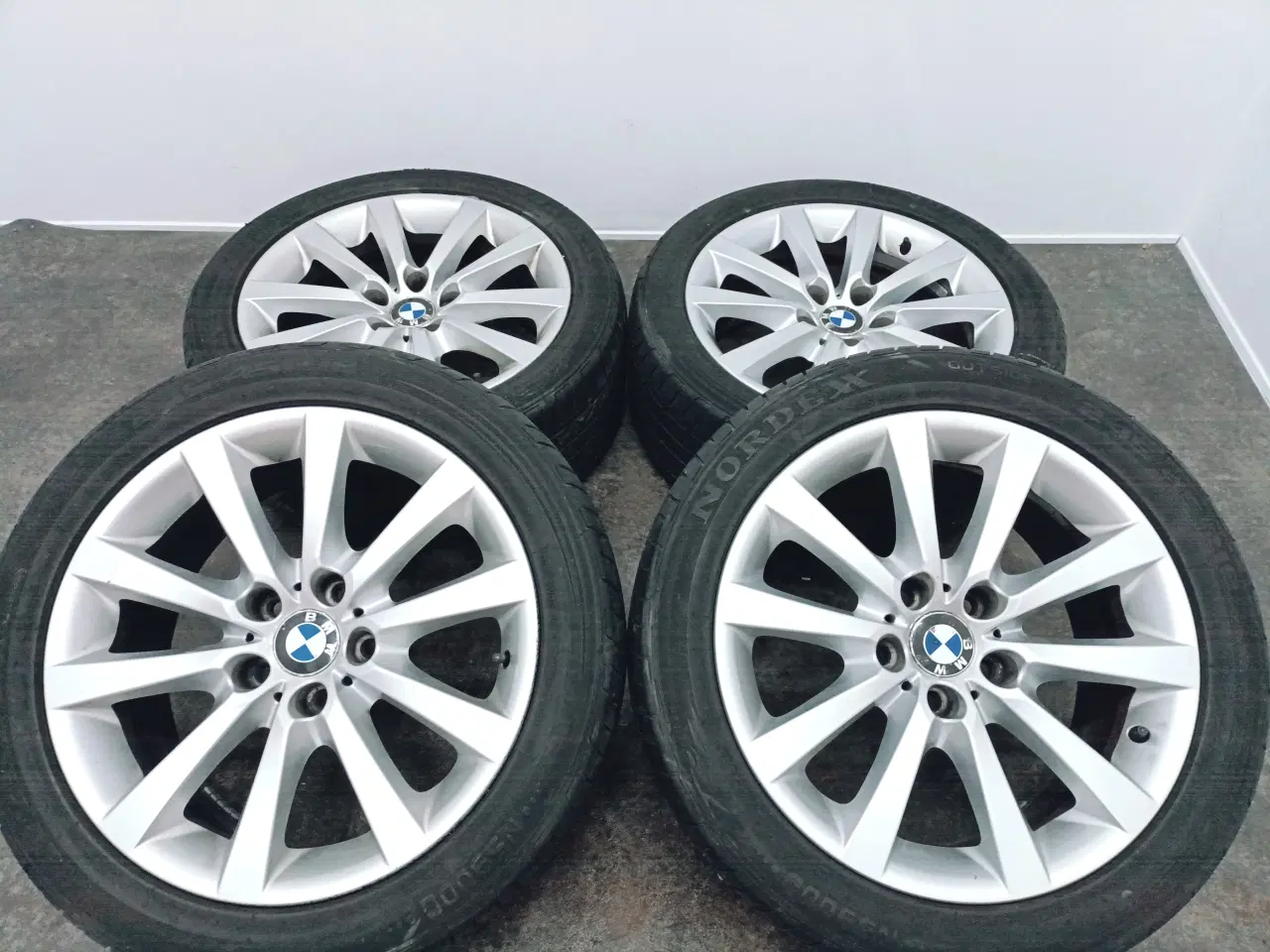 Billede 3 - 5x120 18" ET30 nav 72,6ø BMW style-338 sommersæt