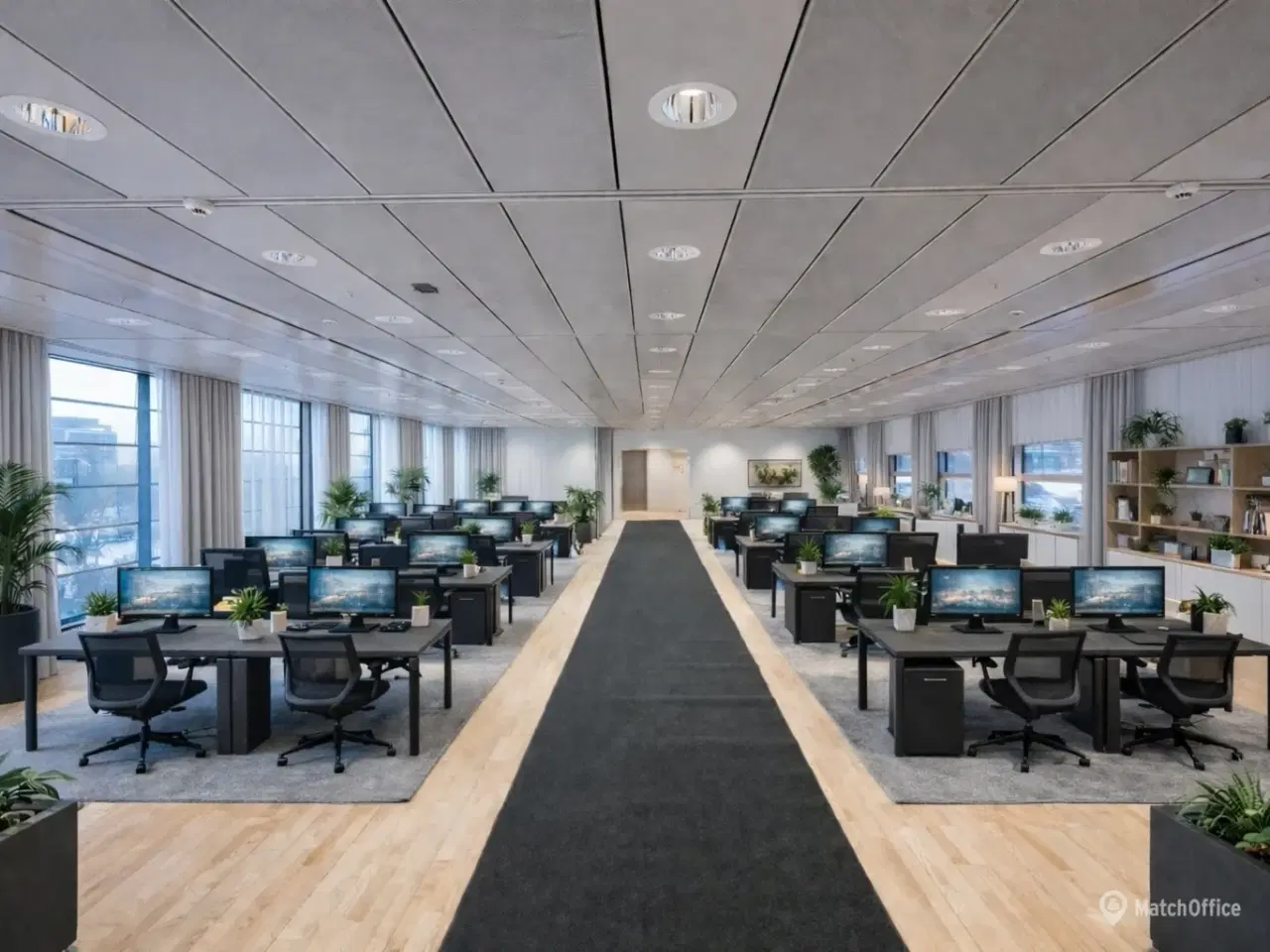 Billede 11 - Kontor med fælles tagterrasse