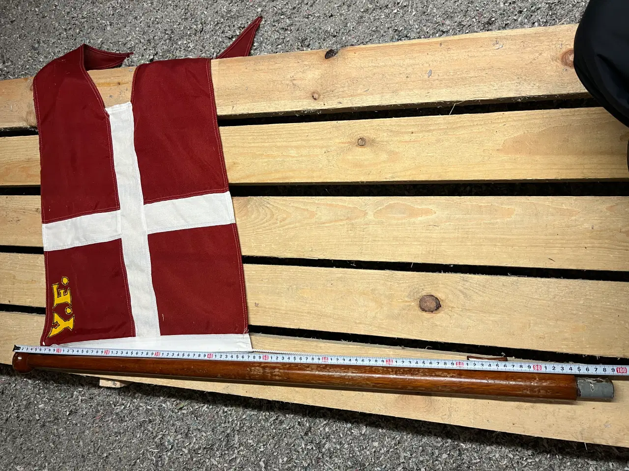 Billede 3 - Yacht flag med pind