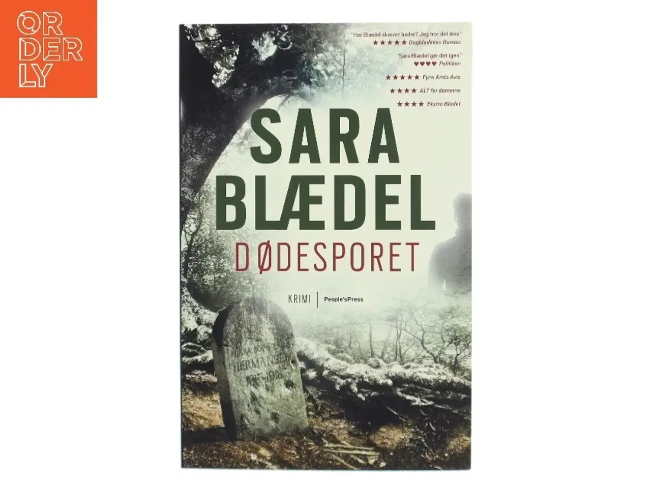 Billede 1 - Dødesporet : krimi af Sara Blædel (Bog)