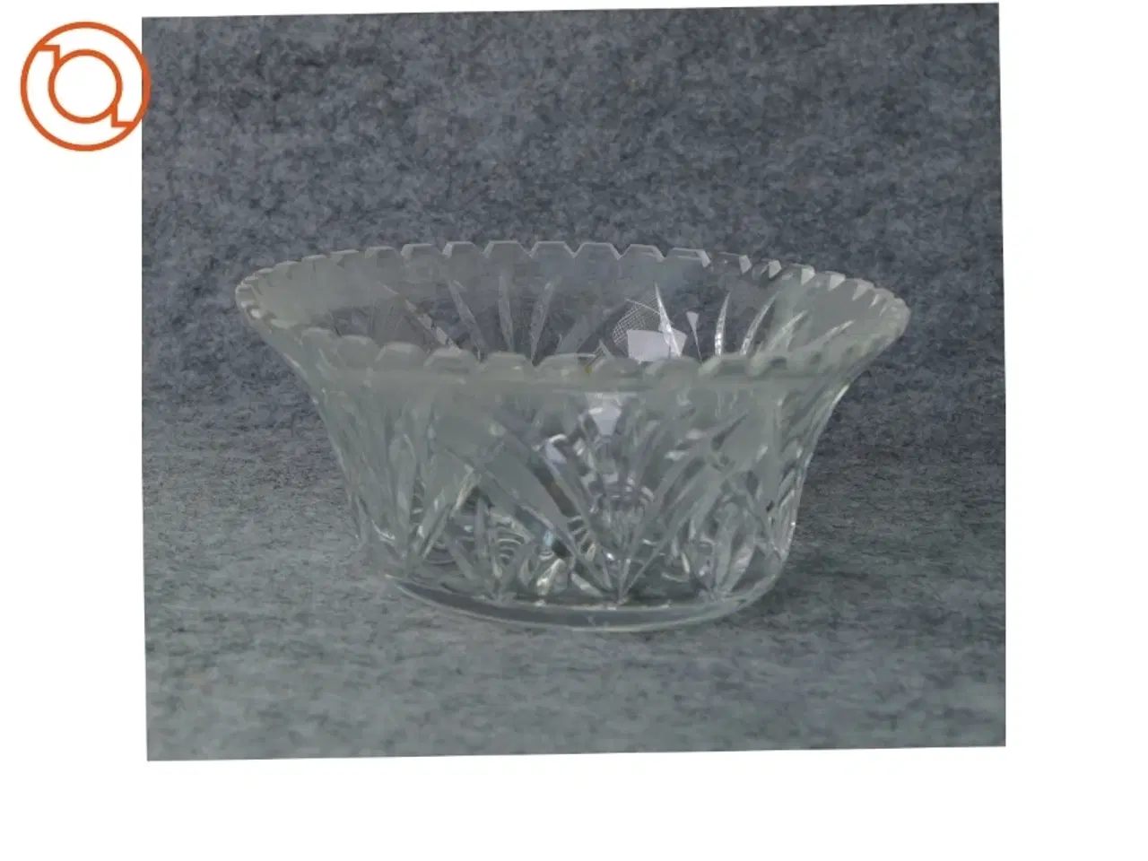 Billede 1 - Krystal skål (str. 14 x 5 cm)