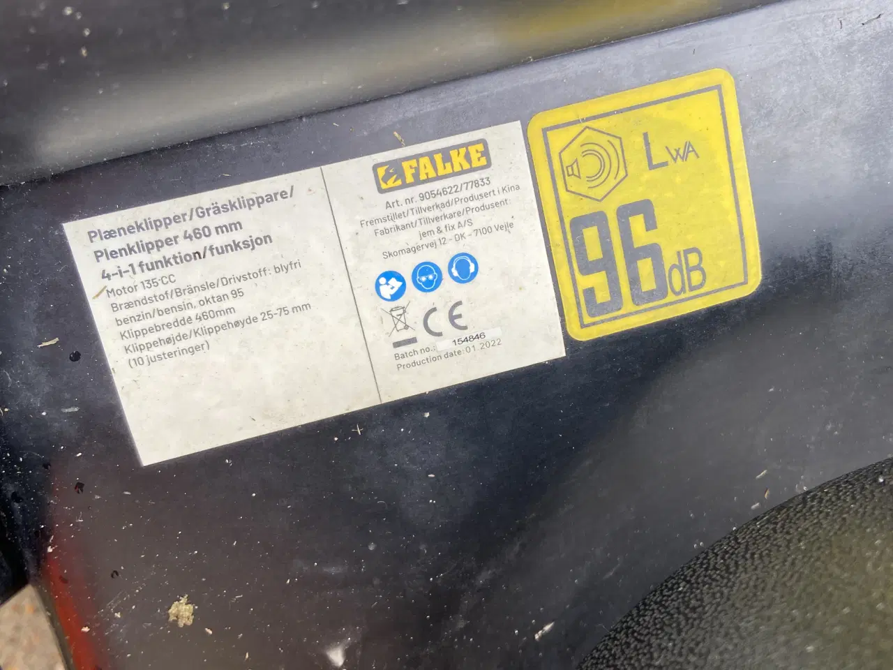 Billede 6 - Falke Rotorklipper med Fremtræk