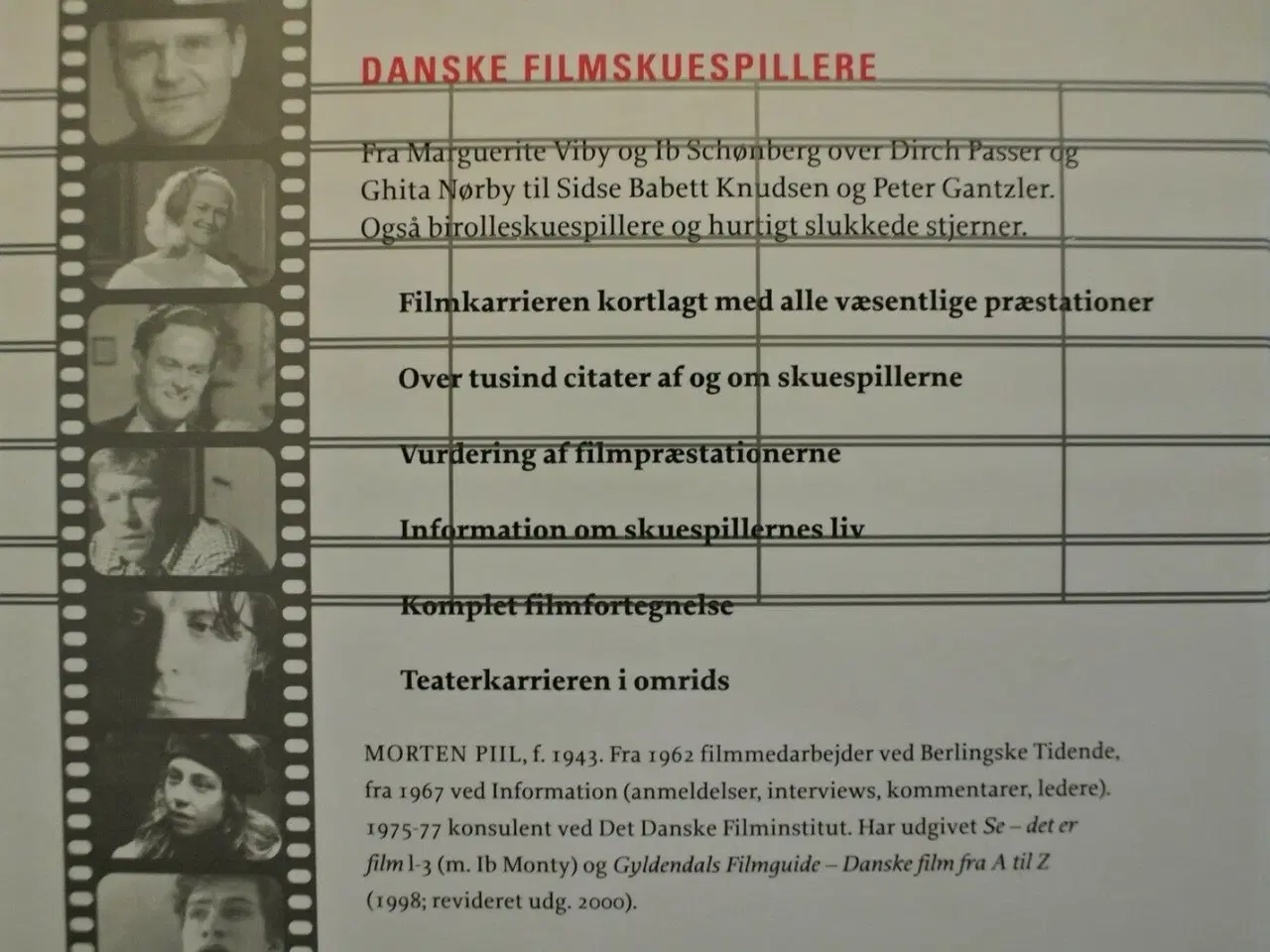 Billede 2 - danske filmskuespillere - 525 portrætter, af morte