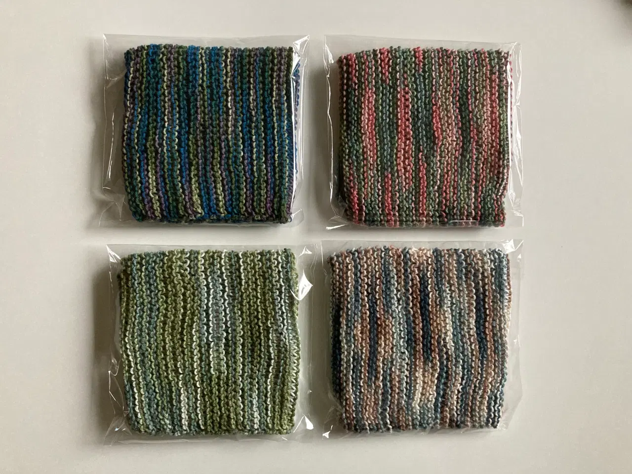 Billede 3 - Strikkede karklude, 100% bomuld