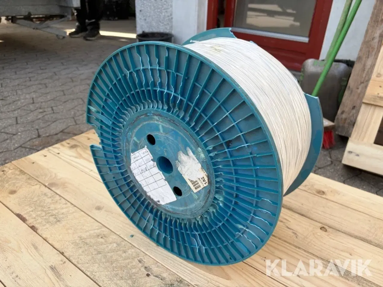 Billede 1 - Tromle med 3000 m NKT Cables - 1x0,75