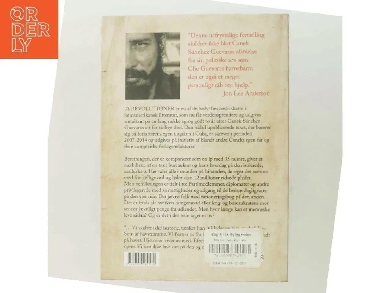 Billede 3 - 33 revolutioner af Canek Sánchez Guevara (f. 1974) (Bog)