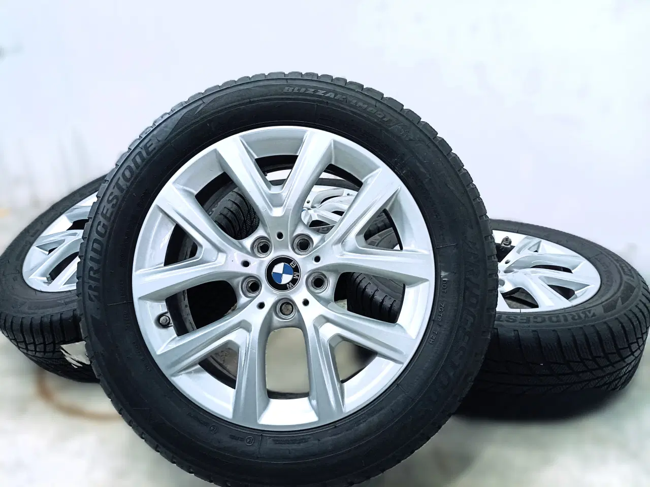 Billede 6 - 5x112 17" ET39 nav 66,6ø BMW vintersæt inkl.TPMS -